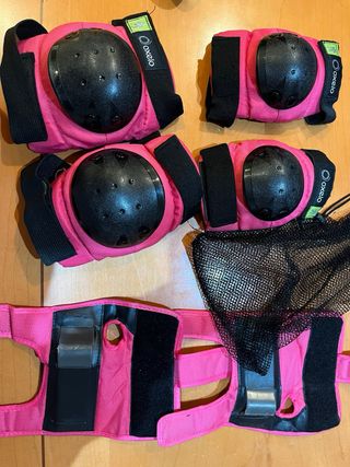 Patines Oxelo niña + protecciones