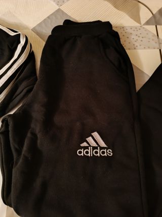 Chándal Adidas Unisex Negro y Gris