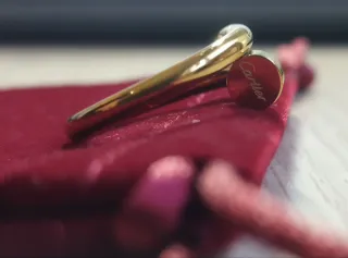 Anillo Cartier Dorado