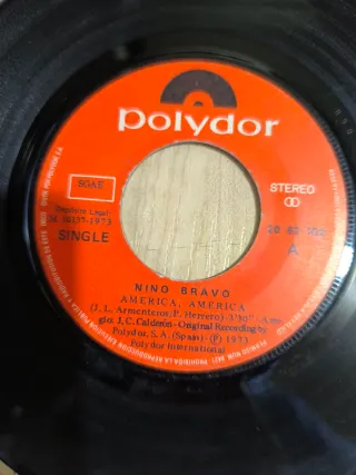 NINO BRAVO America America VINILO