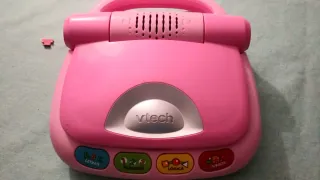Ordenador Vtech rosa para niños