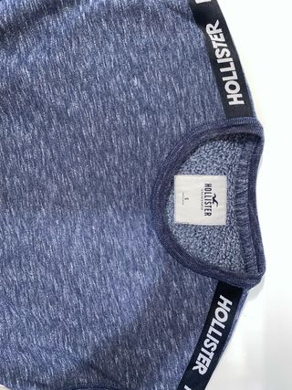 Sudadera Hollister Azul Talla S