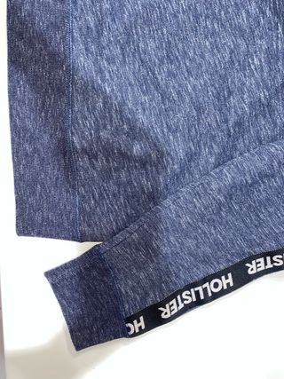 Sudadera Hollister Azul Talla S