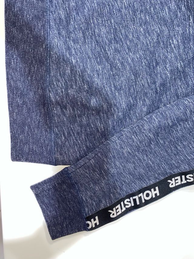 Sudadera Hollister Azul Talla S