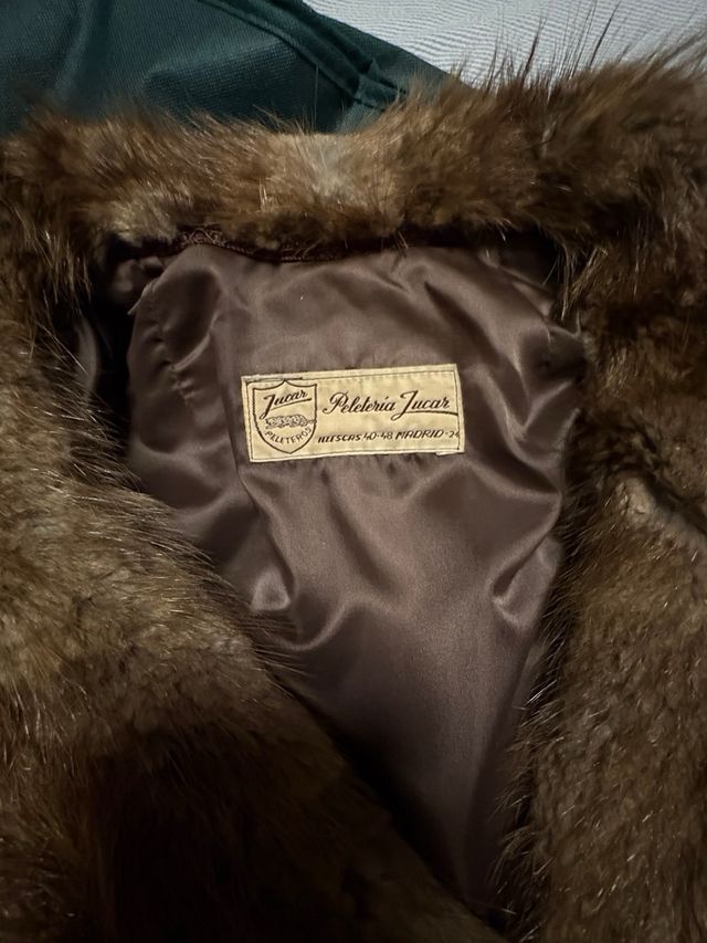 Chaquetón de piel Ramusquet.