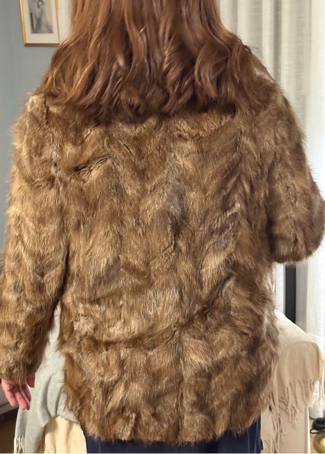 Chaquetón de piel Ramusquet.