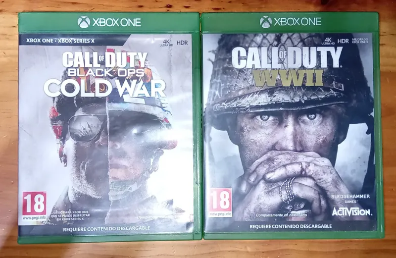 Imagen de Call of Duty Black Ops Cold War y WWII Xbox One
