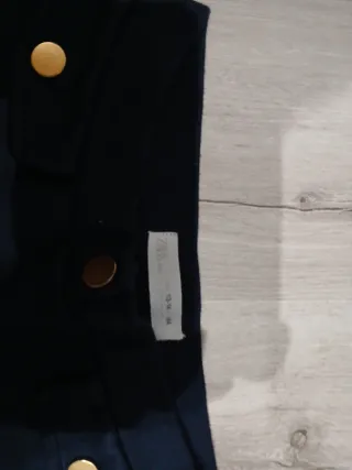 Pantalón de vestir azul marino para niña de Zara
