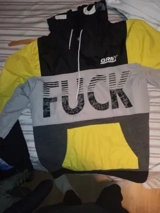 Sudadera Adidas Negra y Blanca y sudadera grimey