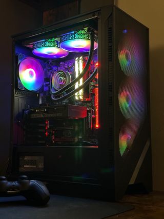 PC Gaming Ryzen 5 RTX 5060 16GB RAM SSD NVME