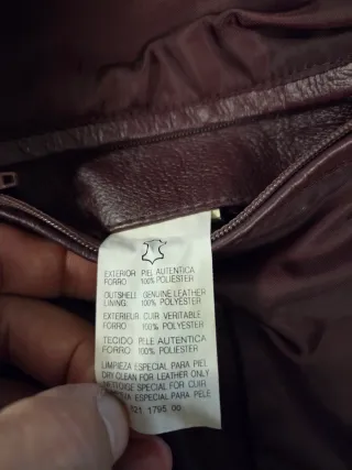 Chaqueta de cuero mujer Renatto