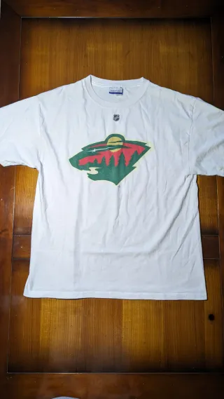 T-shirt Reebok NHL – Minnesota Wild- Vintage USA