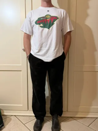 T-shirt Reebok NHL – Minnesota Wild- Vintage USA