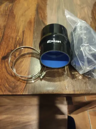 NUEVOS! 2 Conectores Manguera Silicona Intercooler