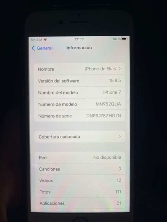 iPhone 7 Rosa/Oro con Accessori