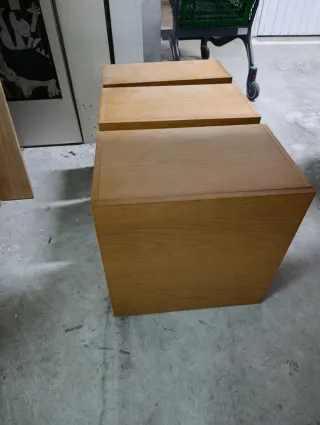 3 Armarios de madera