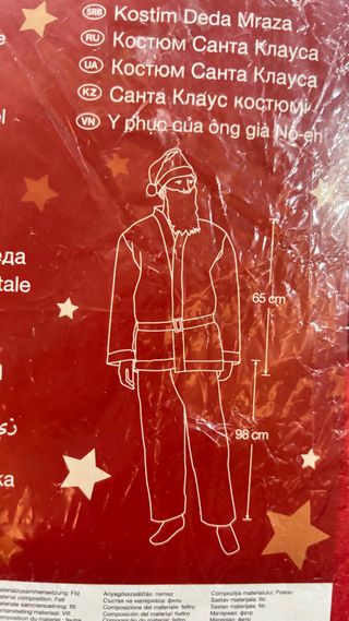 Disfraz Papá Noel / Santa Claus