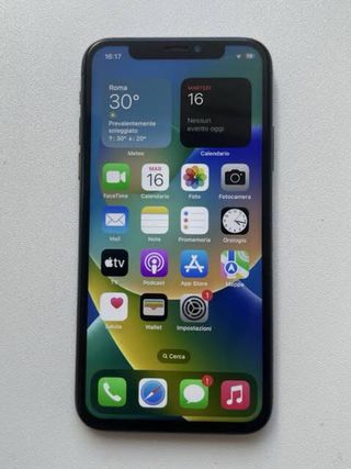 iPhone X Silver - Pari al nuovo