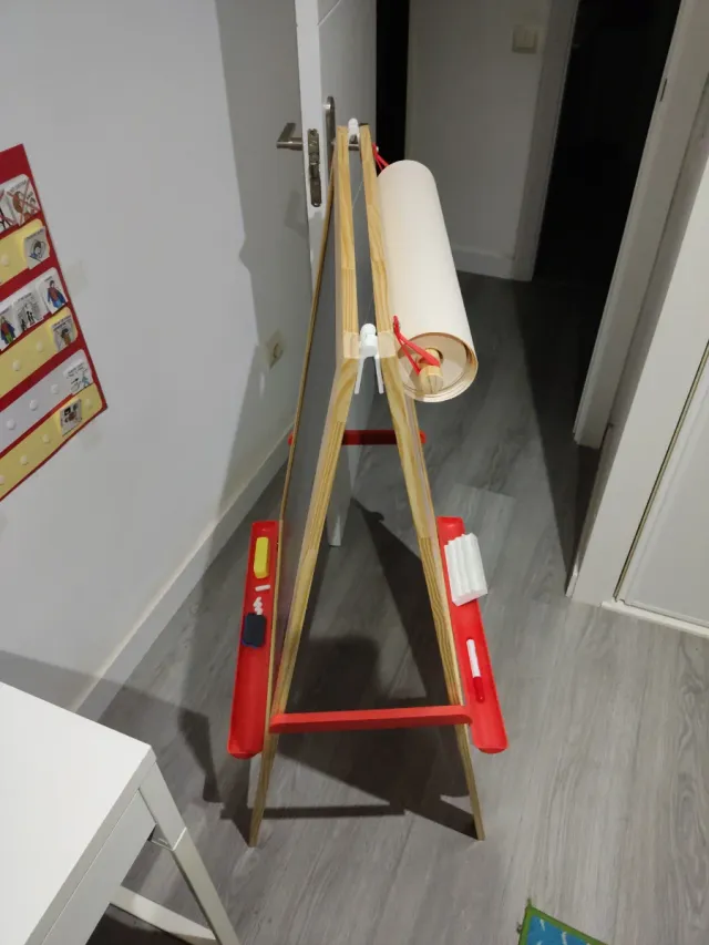 Pizarra caballete madera Ikea