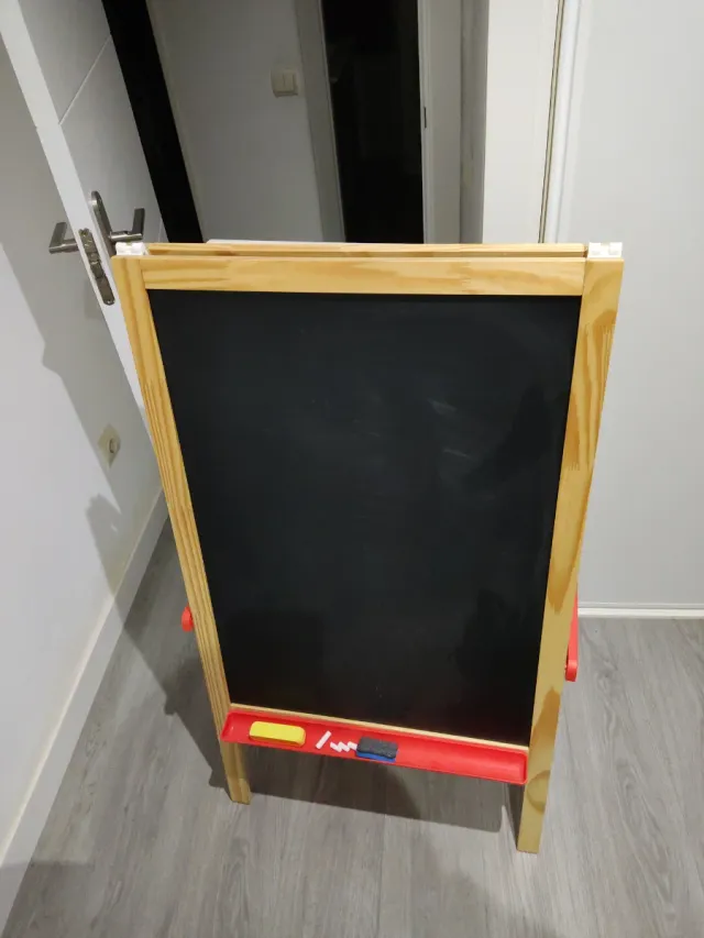 Pizarra caballete madera Ikea