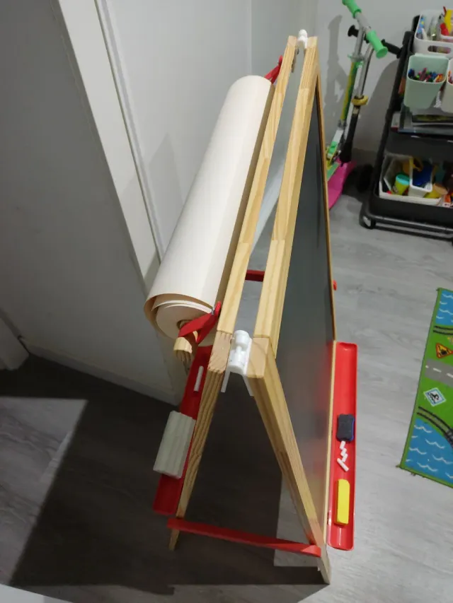 Pizarra caballete madera Ikea