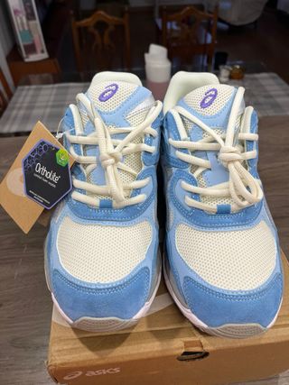 Zapatillas Asics gel-NYC Azules y Beige