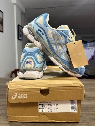 Zapatillas Asics gel-NYC Azules y Beige