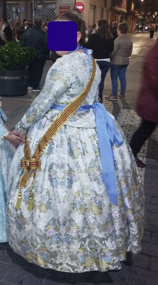 Traje de Fallera Niña