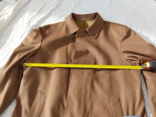 Gabardina/abrigo lana t.58 camel