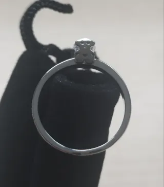 Anillo Tous Oso Plata
