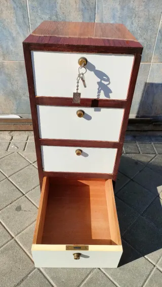 Cajonera Mesilla Mueble Oficina Llaves 640513971