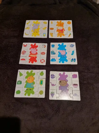 Puzzles Peppa Pig Colores