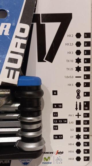 Multiherramienta UNIOR EURO17 funciones (625790).