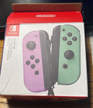Joy-Con Nintendo Switch Verdes y Rosas