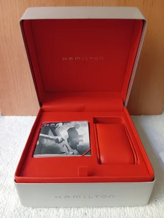 🇨🇭Caja reloj HAMILTON
