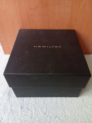 🇨🇭Caja reloj HAMILTON