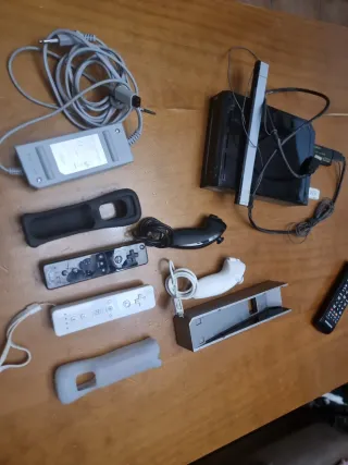 Consola Nintendo Wii Negra