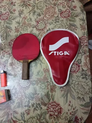 Raqueta de Ping Pong STIGA Roja