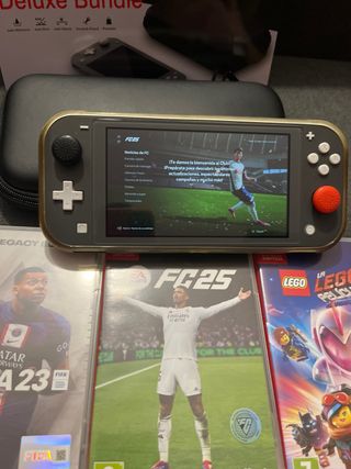 Nintendo Switch Lite + Accesorios y Juegos