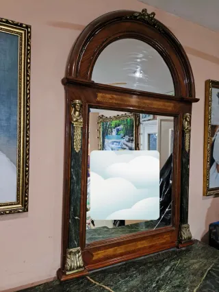 APARADOR EGIPCIO CON ESPEJO