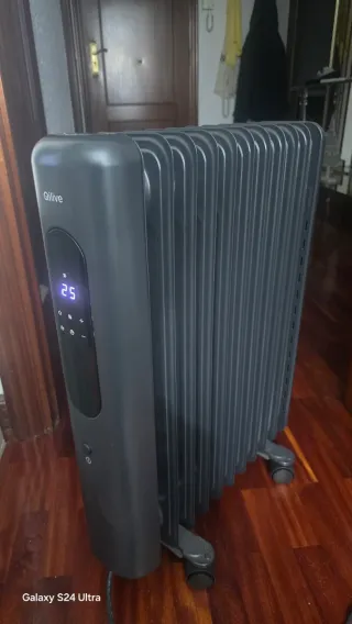 Radiador Eléctrico Qilive negro