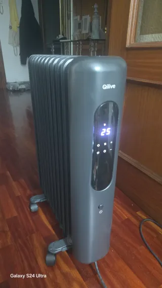 Radiador Eléctrico Qilive negro