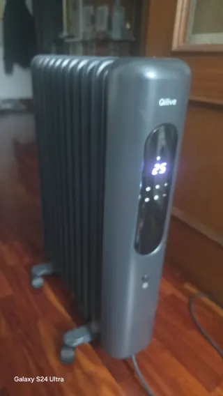 Radiador Eléctrico Qilive negro