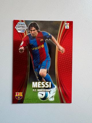 Tarjeta Messi F.C. Barcelona 2007/08