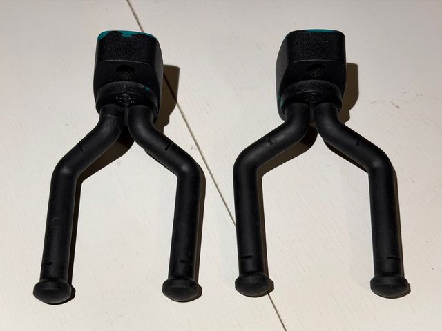 2 Soportes Guitarra Pared Negro