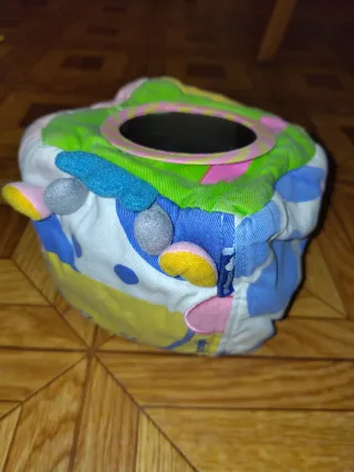 Cubos de tela de animales encajables para bebés