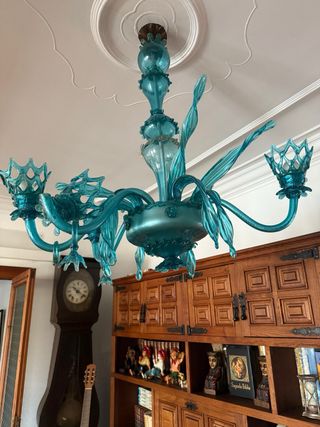 Oferta Lote 4Lámparas Cristal Murano. 300€