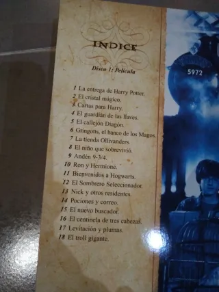 DVD Harry Potter y la Piedra Filosofal (Español)
