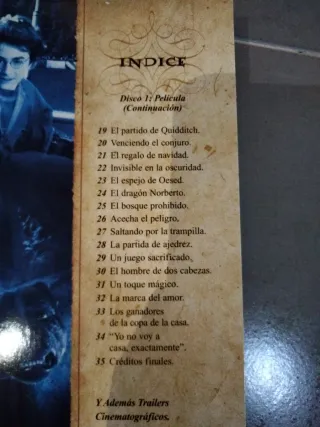 DVD Harry Potter y la Piedra Filosofal (Español)