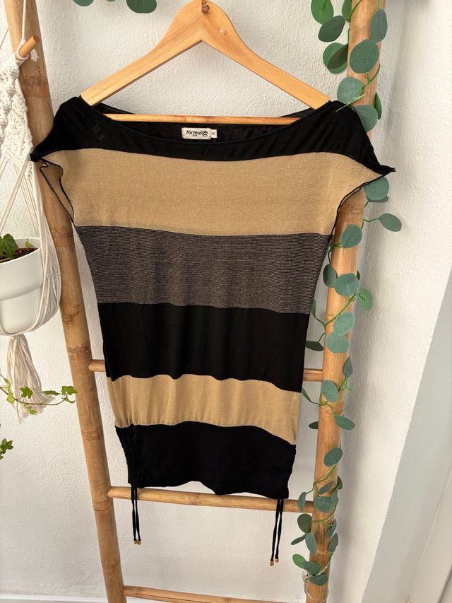 Camiseta Fórmula Joven mujer Rayas